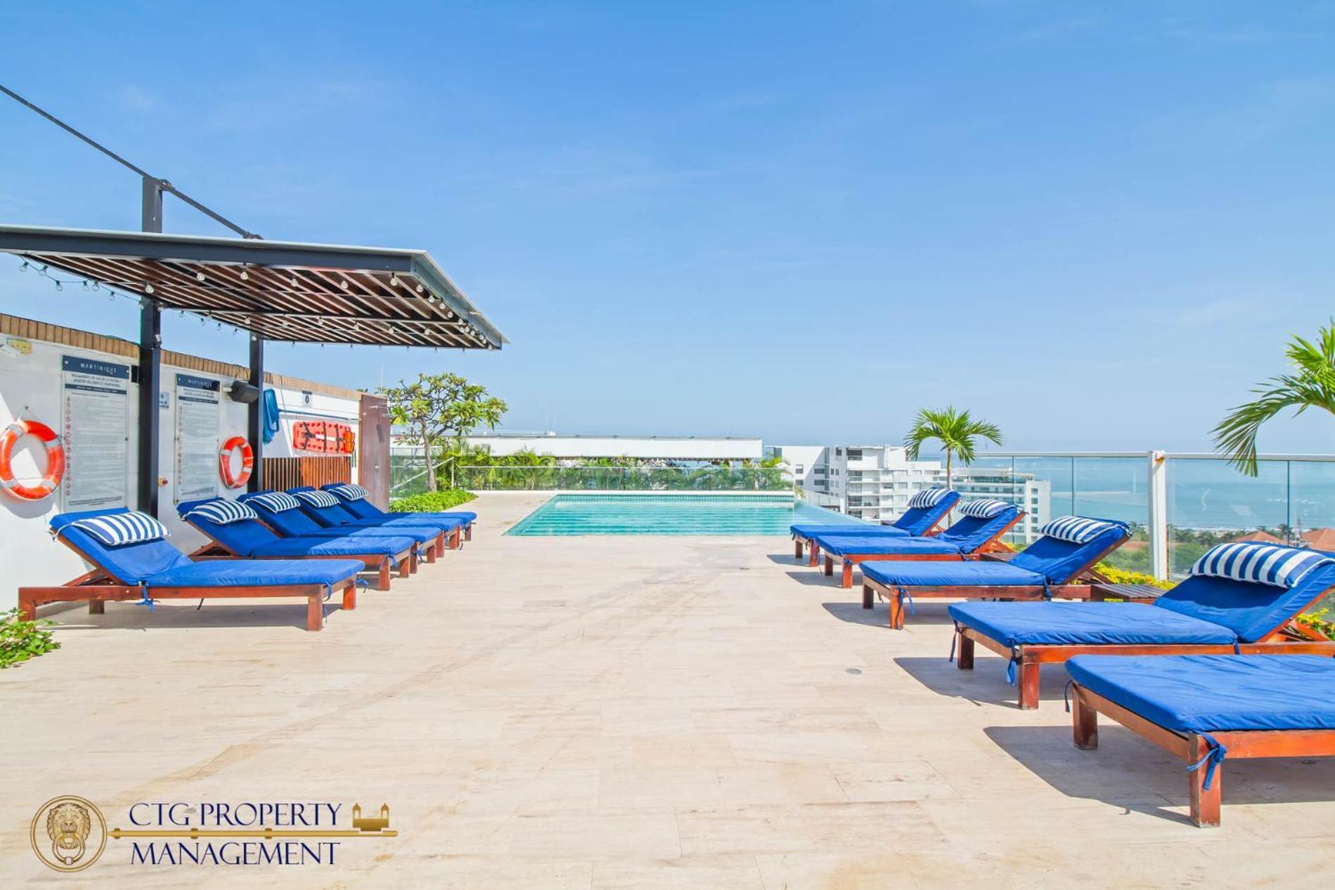Apartamento Martinique - A Corta Caminata De Playa Azul *