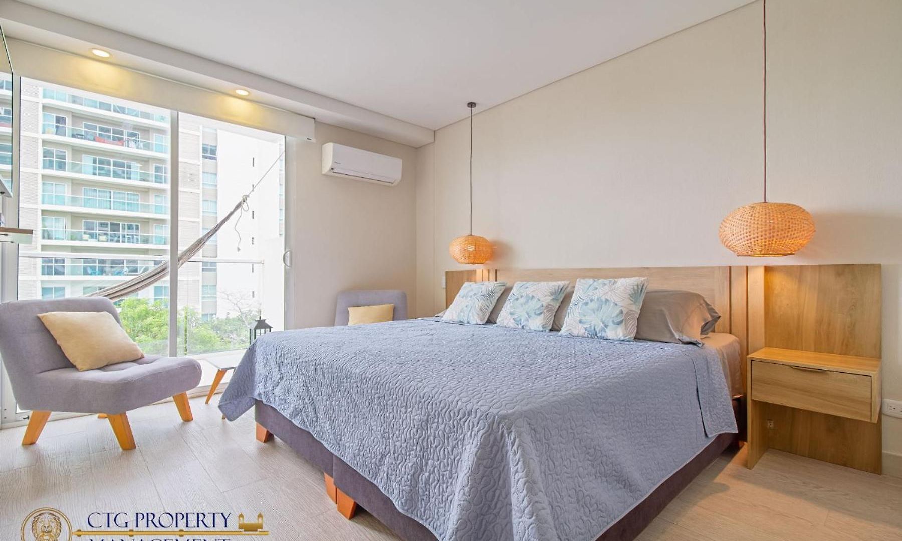 Apartamento Martinique - A Corta Caminata De Playa Azul Cartagena